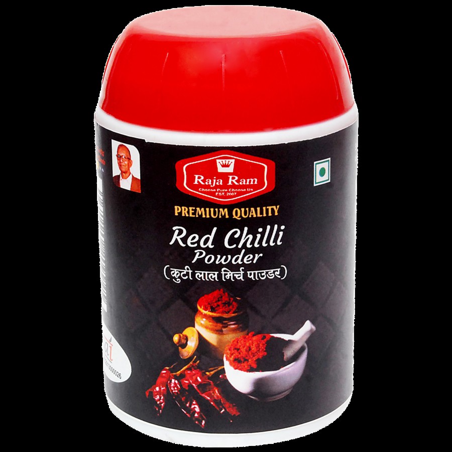 Raja Ram Red Chilli Powder - Adds Flavour