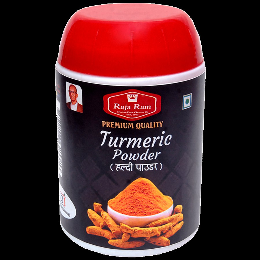 Raja Ram Turmeric Powder - Adds Flavour