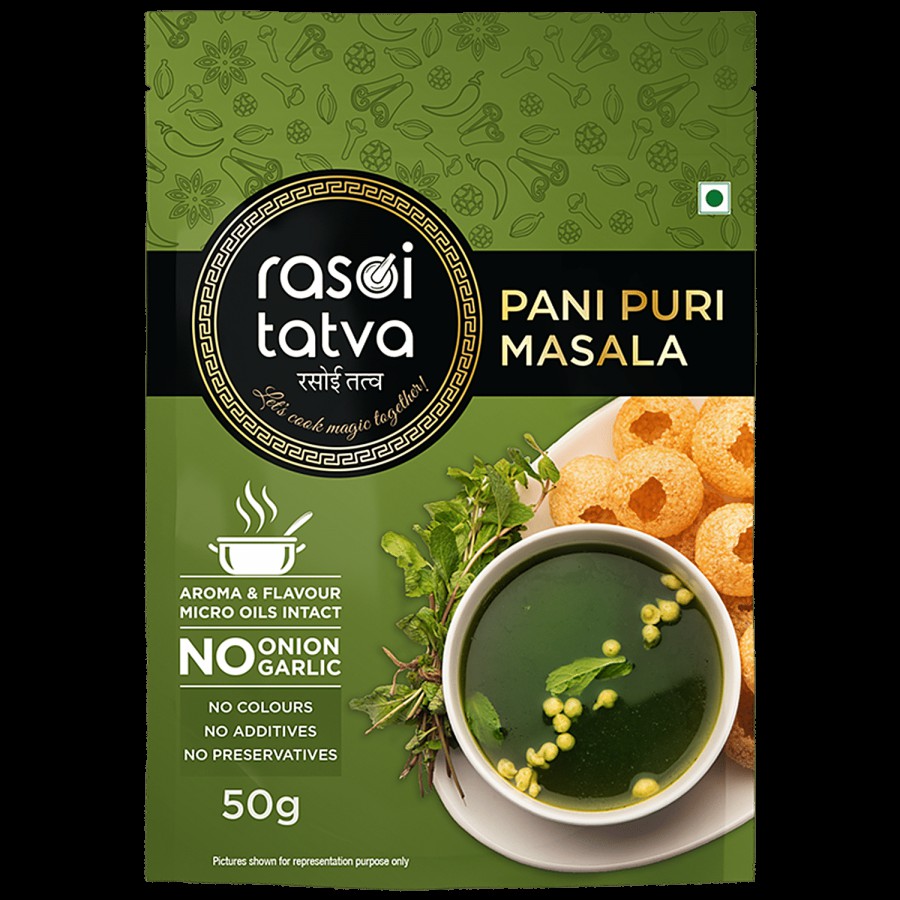 Rasoi Tatva Pani Puri Masala - Premium Quality