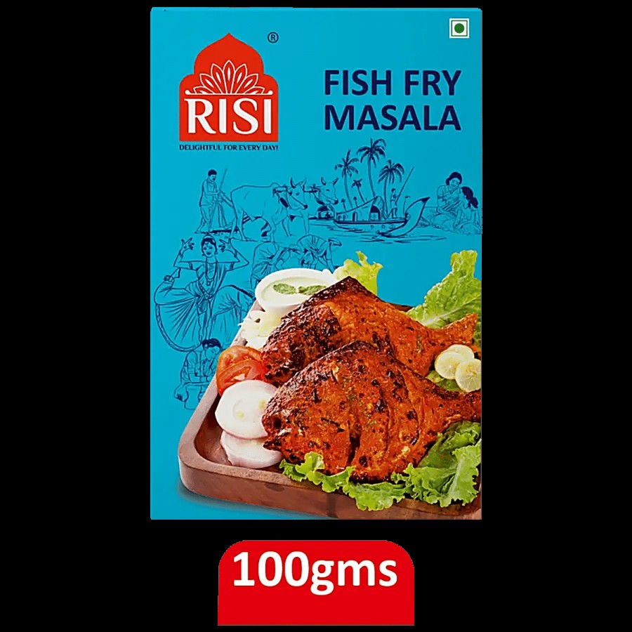 Risi Spices Fish Fry Masala - Adds Flavour