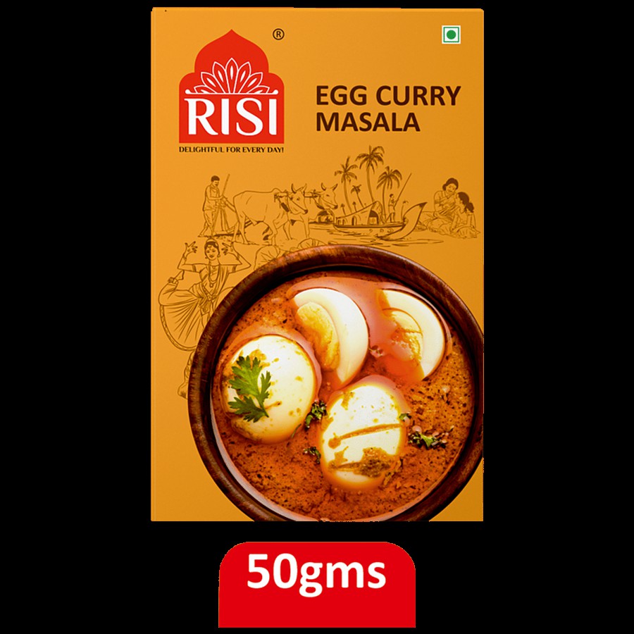 Risi Spices Egg Curry Masala - Adds Flavour