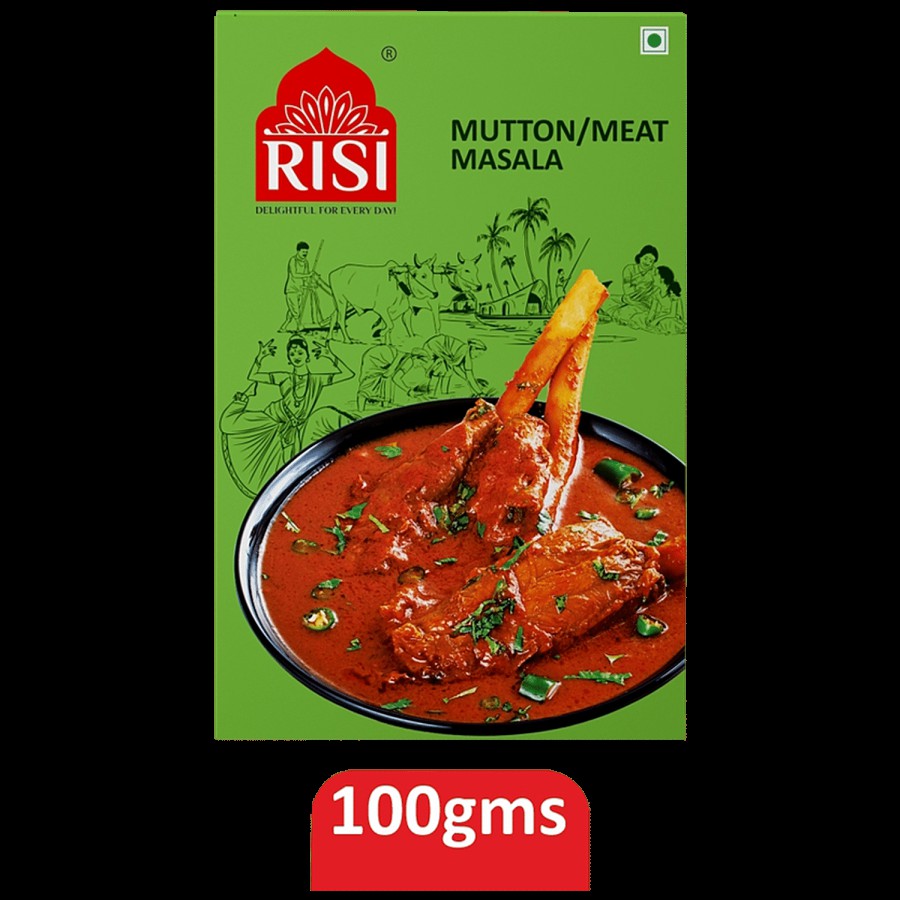 Risi Spices Mutton/Meat Masala - Adds Flavour