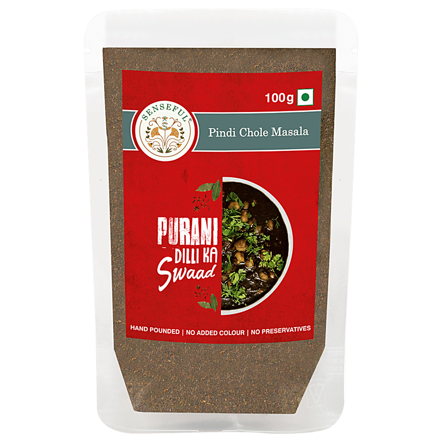 SENSEFUL Pindi Chole Masala - Dark Coloured