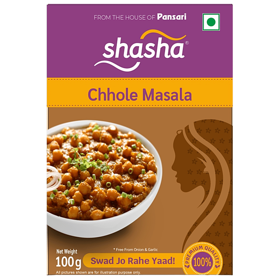 SHASHA Chhole Masala - Premium Quality