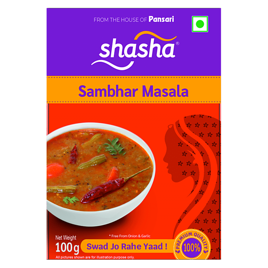 SHASHA Sambhar Masala - Premium Quality