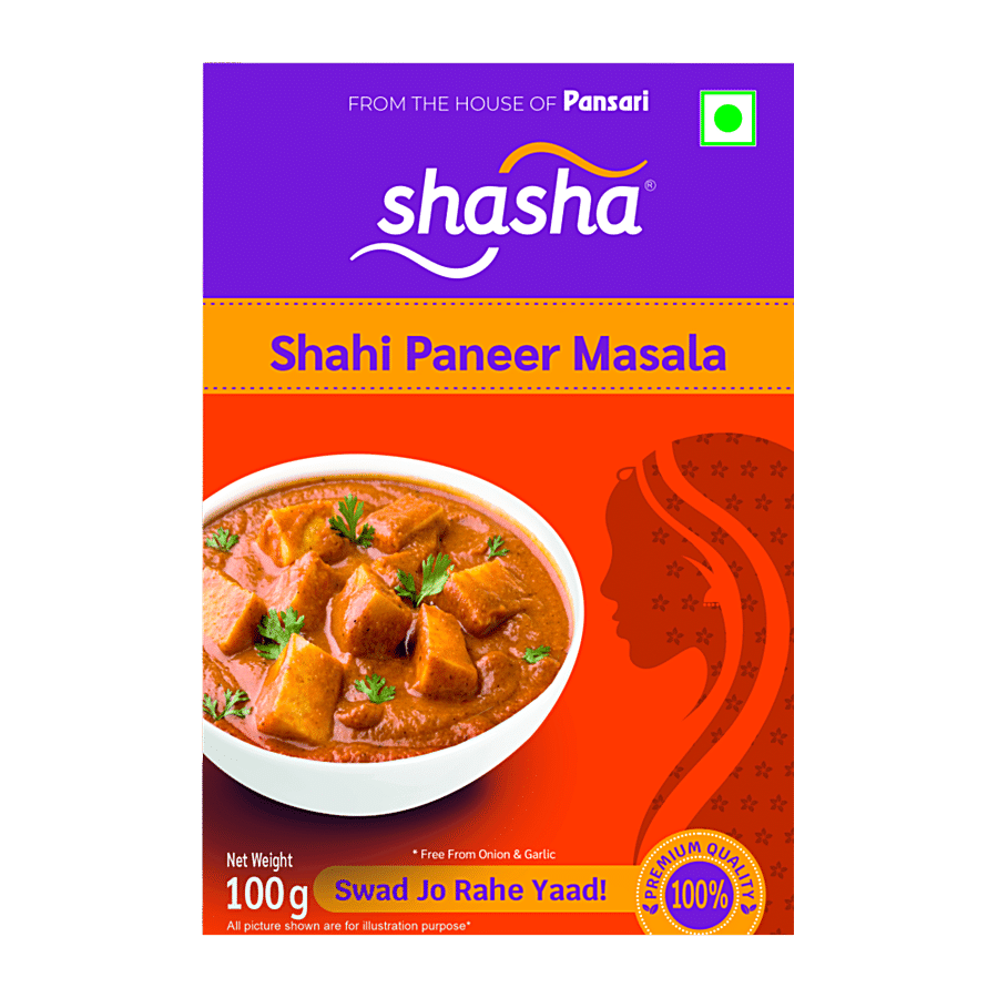 SHASHA Shahi Paneer Masala - Premium Quality