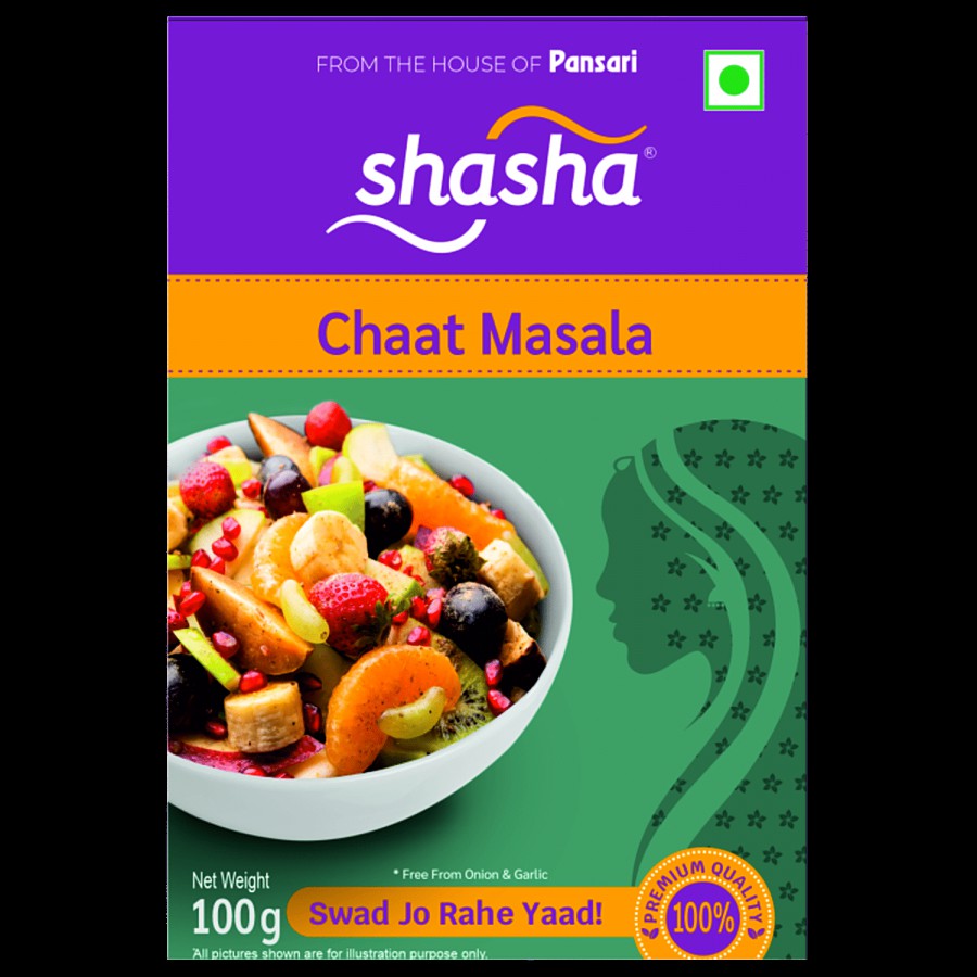 SHASHA Chaat Masala - Premium Quality