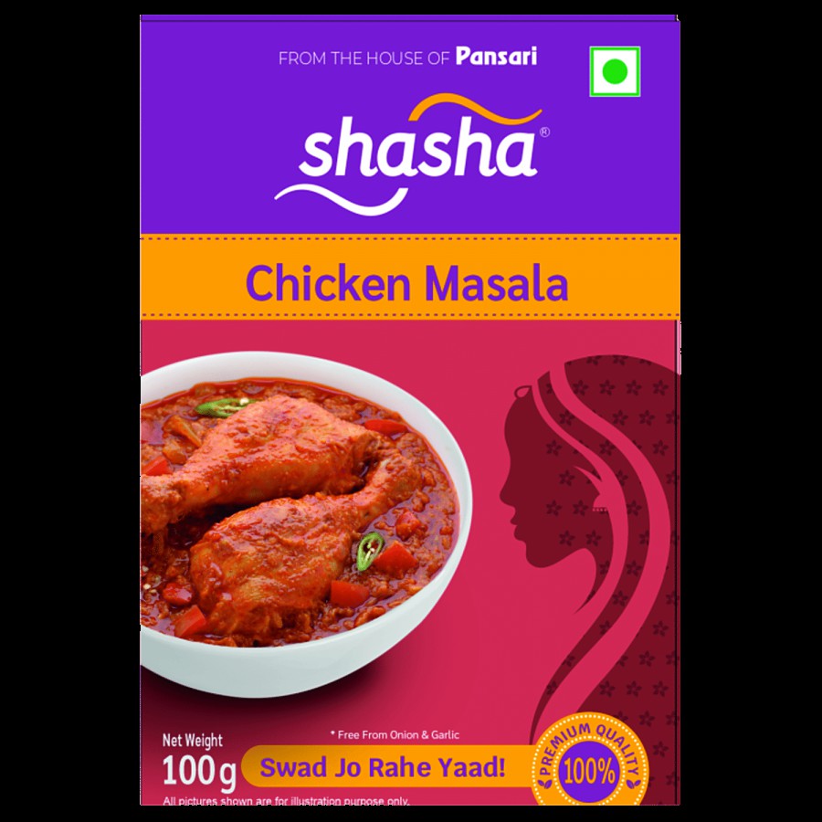 SHASHA Chicken Masala - Premium Quality