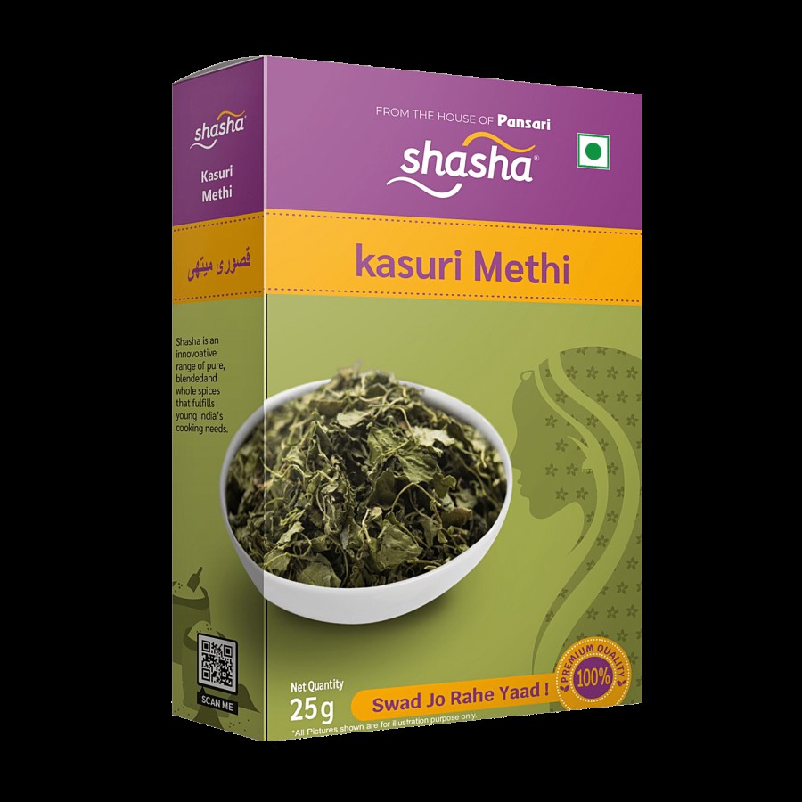 SHASHA Kasuri Methi -  Premium Quality