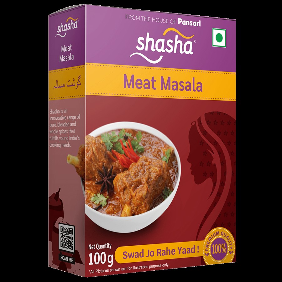 SHASHA Meat Masala - Premium Quality