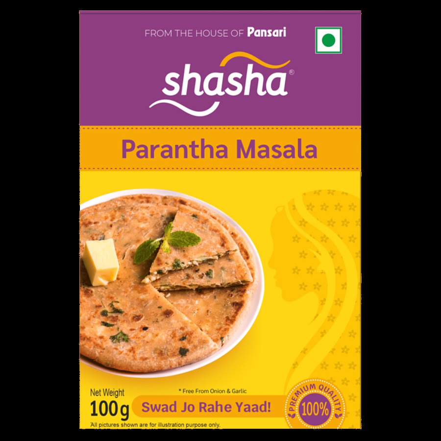 SHASHA Parantha Masala - 100% Premium Quality