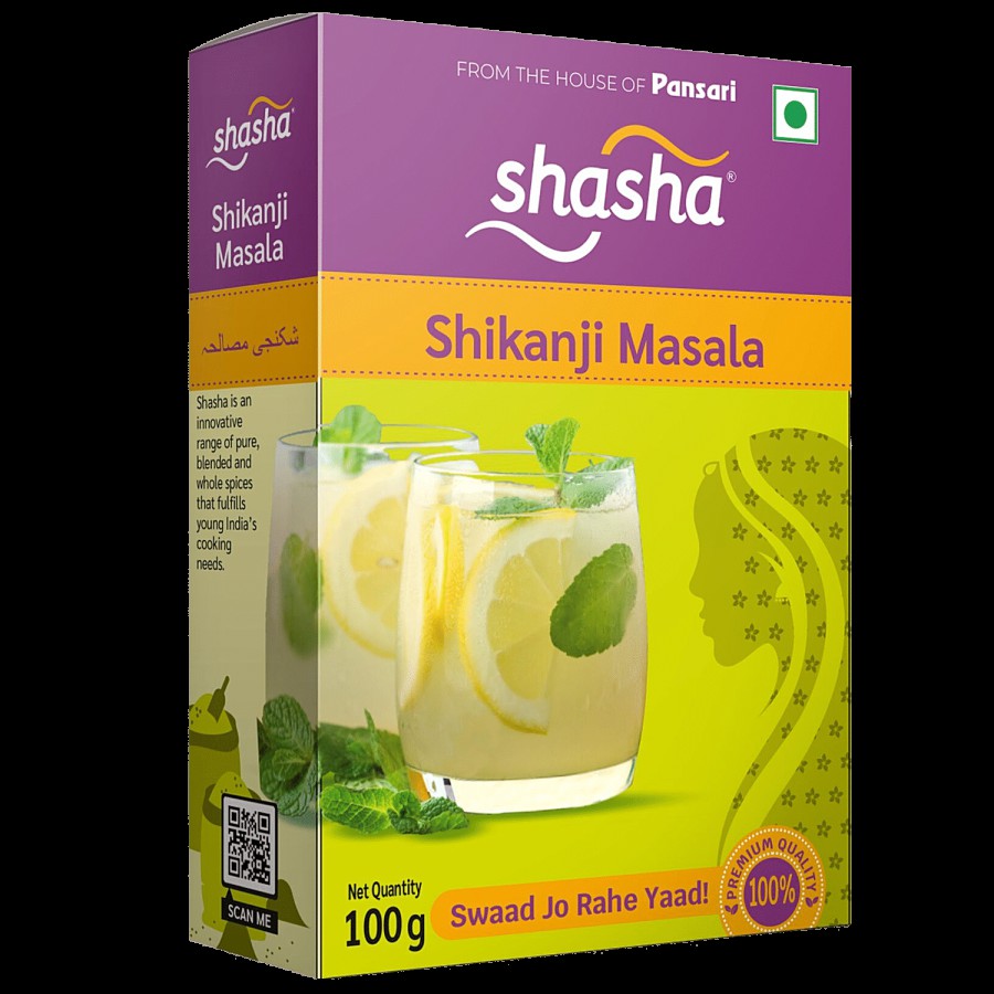 SHASHA Shikanji Masala - 100% Premium Quality