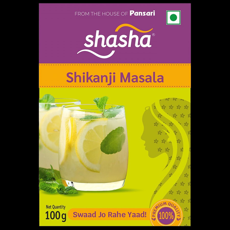 SHASHA Shikanji Masala - 100% Premium Quality