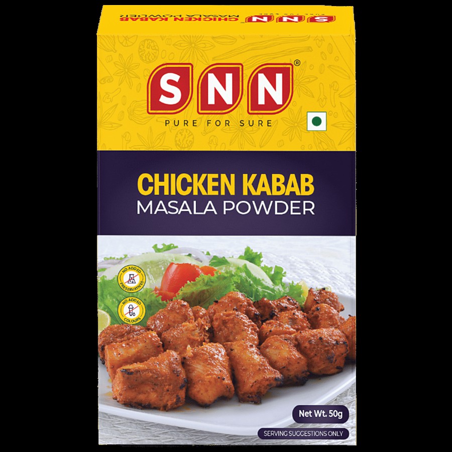 SNN Chicken Kabab Masala Powder - Flavourful & Rich Aroma