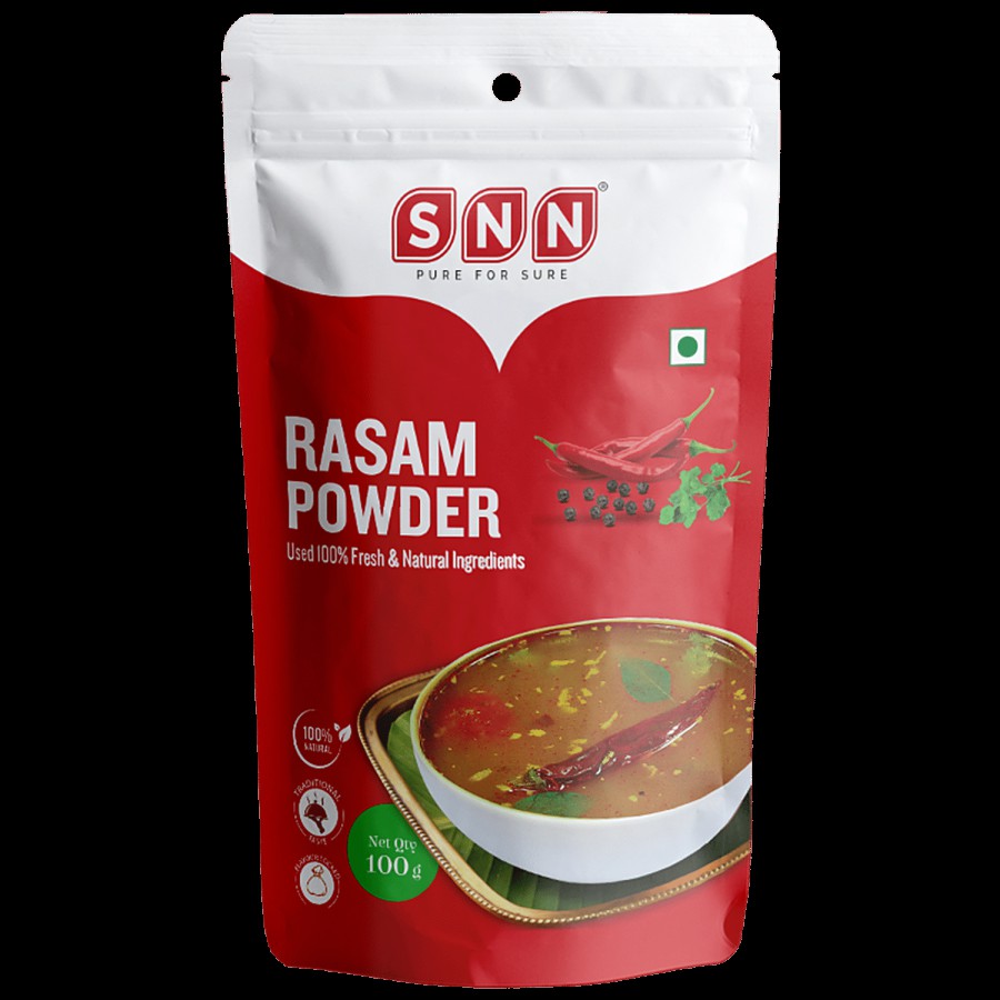 SNN Rasam Powder - Made With Fresh Natural Ingredients