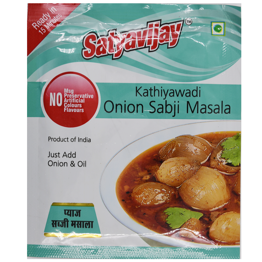 Satyavijay Masala - Onion Sabji