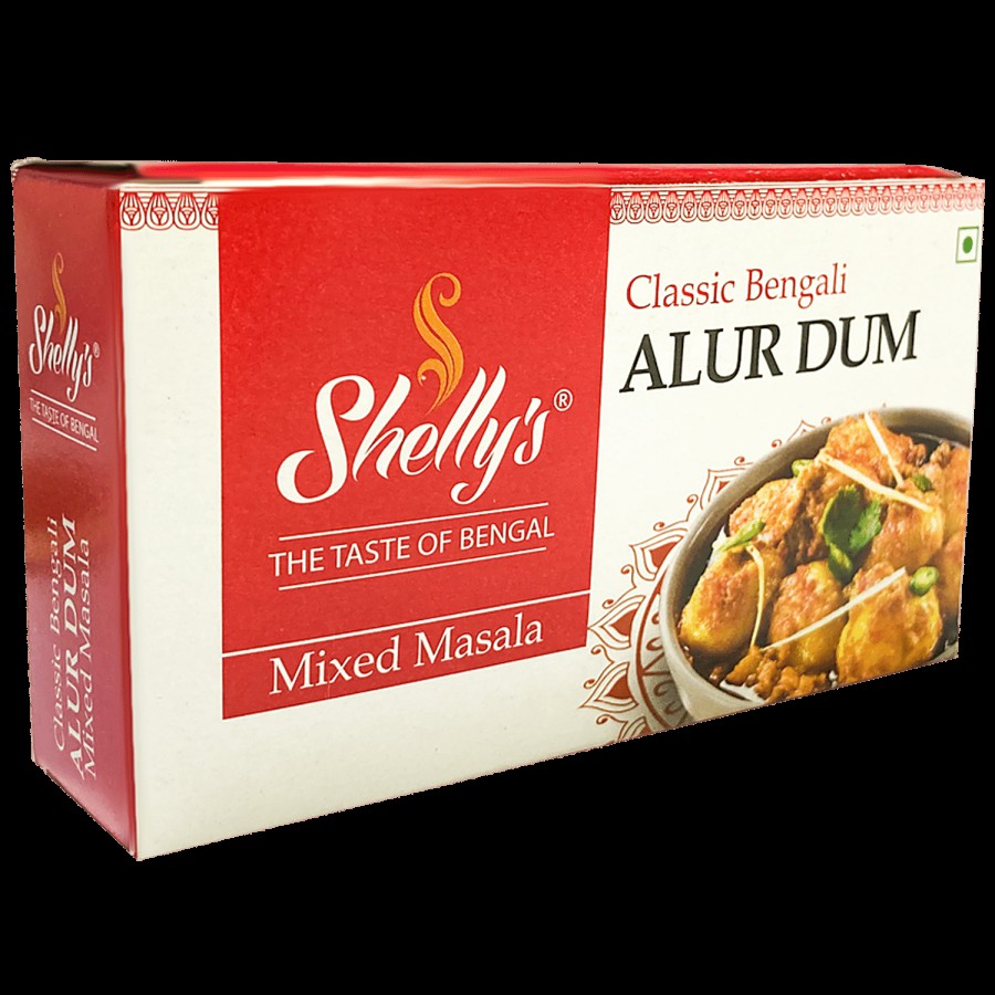 Shellys Classic Bengali Alur Dum Mixed Masala For Potato Dish