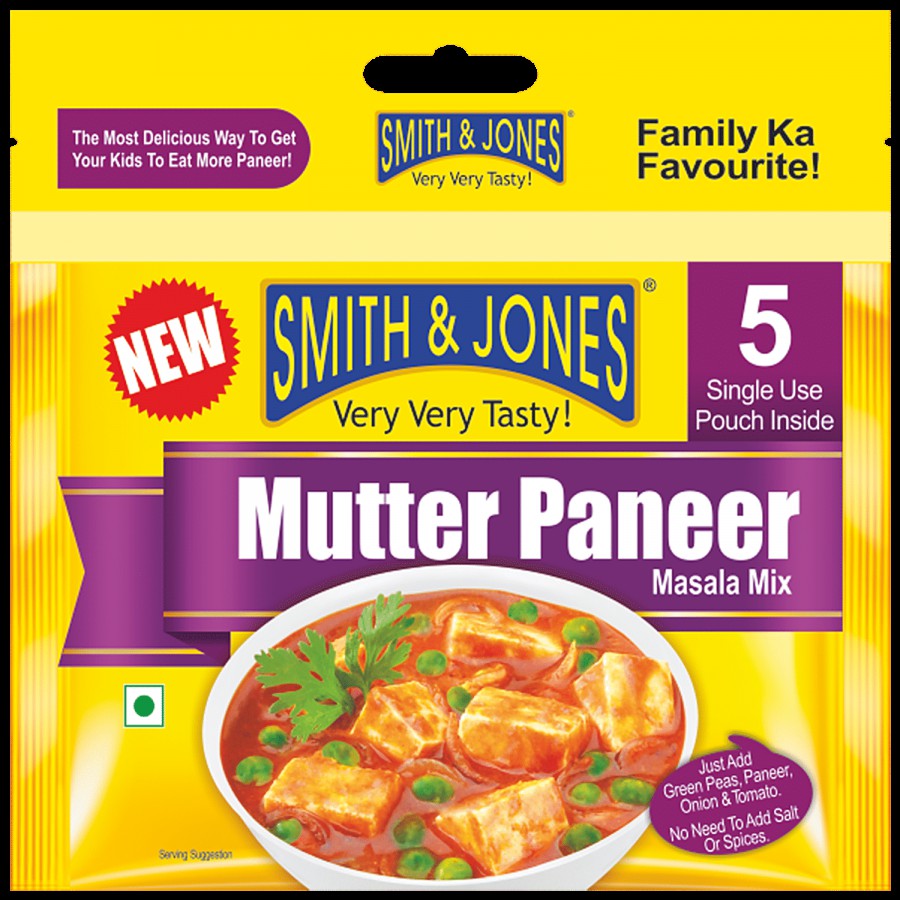 Smith & Jones Mutter Paneer Masala