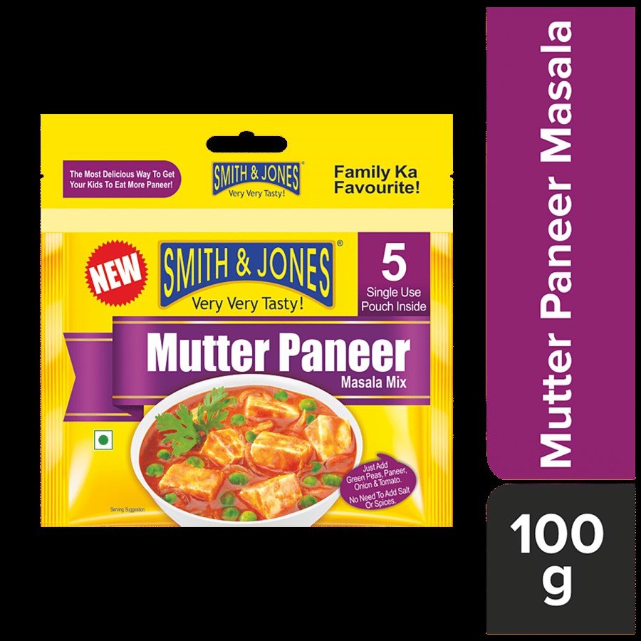 Smith & Jones Mutter Paneer Masala