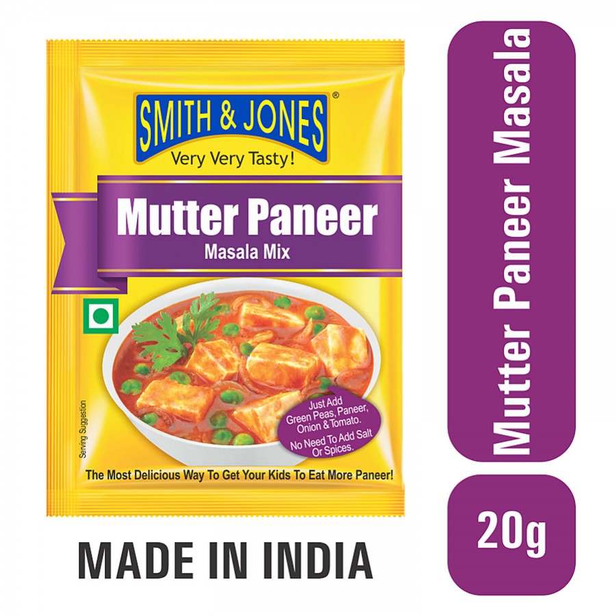 Smith & Jones Mutter Paneer Masala Mix 20g