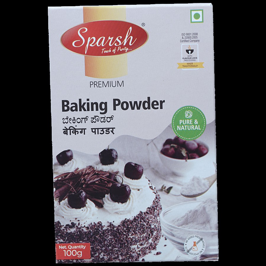 Sparsh Premium Baking Powder - Pure & Natural