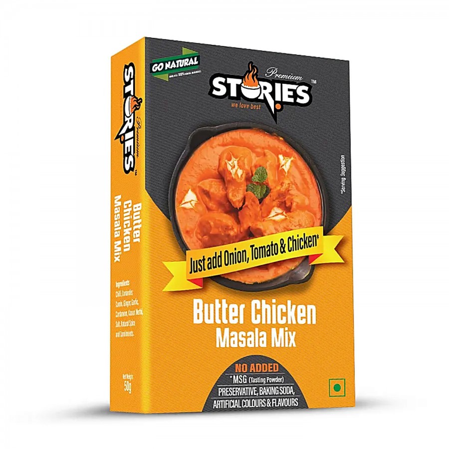 Stories Butter Chicken Blended Masalas Mix - For Punjabi Dishes