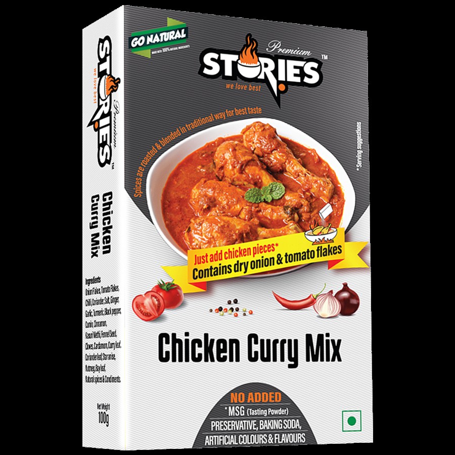 Stories Chicken Curry Mix - Enhances Flavour