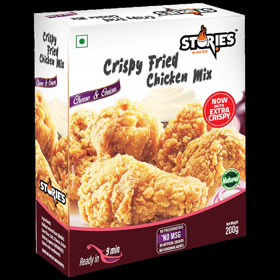 Stories Crispy Fried Chicken Mix - Cheese & Onion