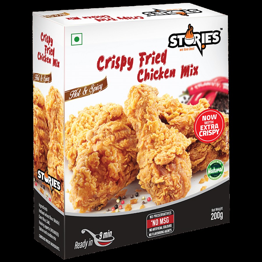 Stories Crispy Fried Chicken Mix- Hot & Spicy