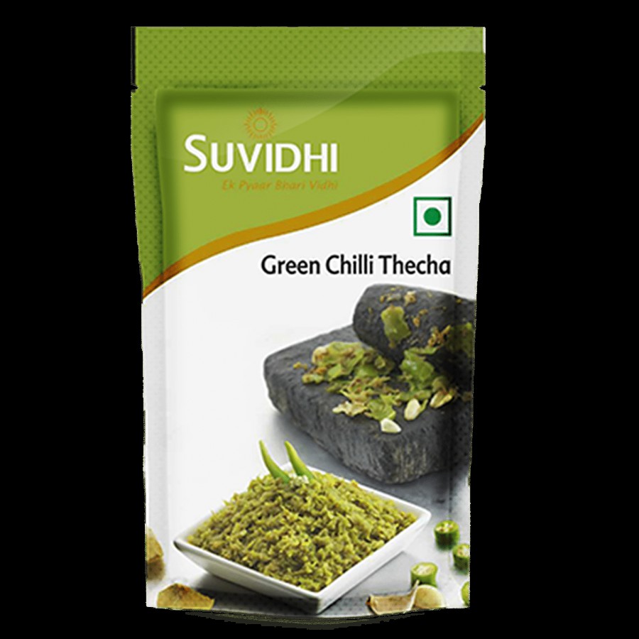 Suvidhi Green Chilli Thecha