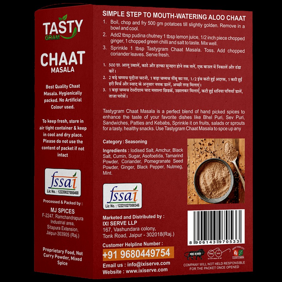 TASTYGRAM Chaat Masala -  Premium Quality