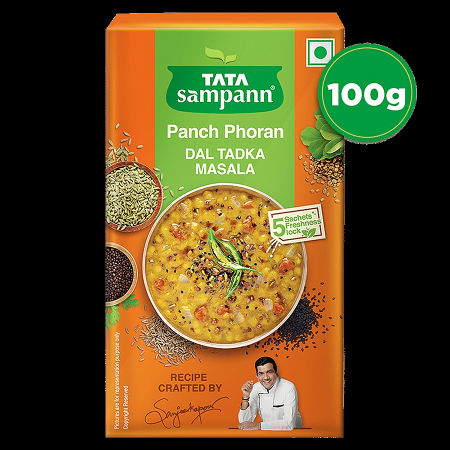 Tata Sampann Panch Phoran Dal Tadka Masala -  Used for Tempering