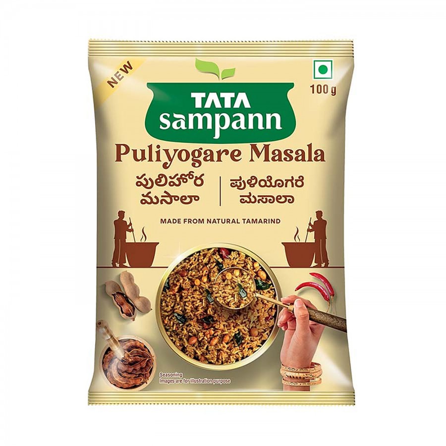 Tata Sampann Puliyogare Masala - Natural Tamarind