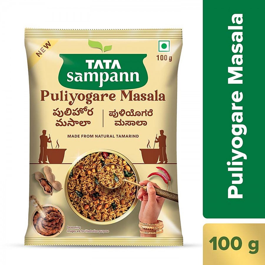 Tata Sampann Puliyogare Masala - Natural Tamarind