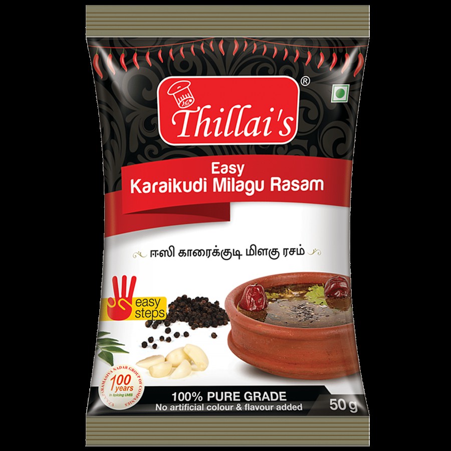 Thillai's Easy Karaikudi Pepper Rasam