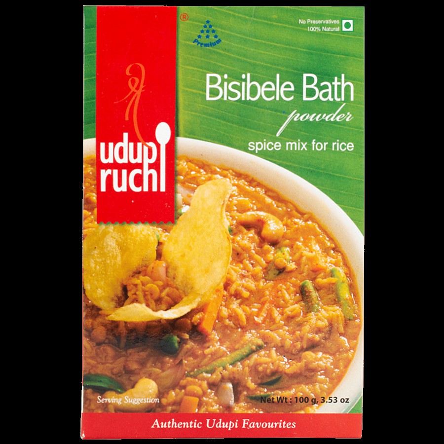 Udupi Ruchi Powder - Bisibele Bath