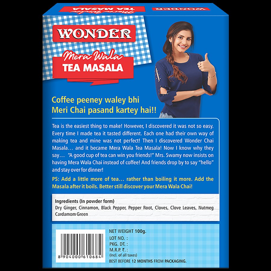 Wonder Tea Masala - Natural