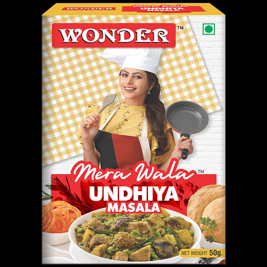 Wonder Undhiya Masala - No Preservatives & Artificial Flavours