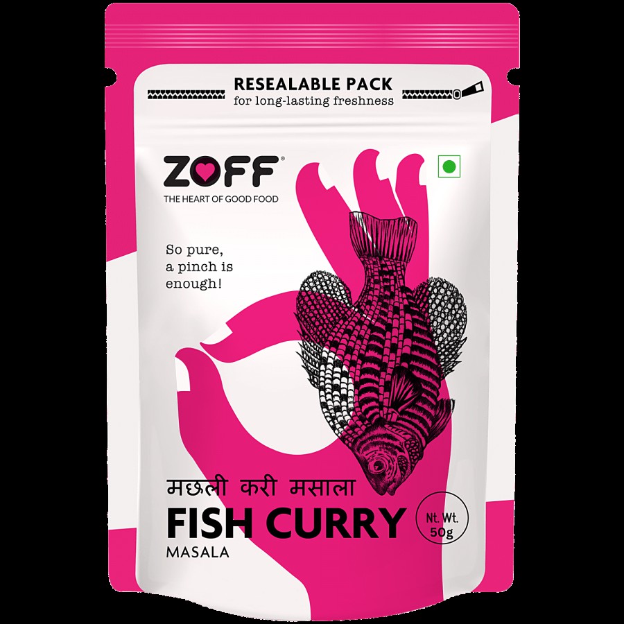 Zoff Fish Curry Masala - High Flavour Spice Blend