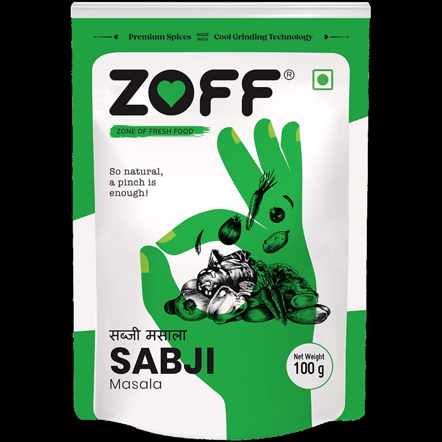 Zoff Sabji Masala - Aromatic & High Quality Spice Blend