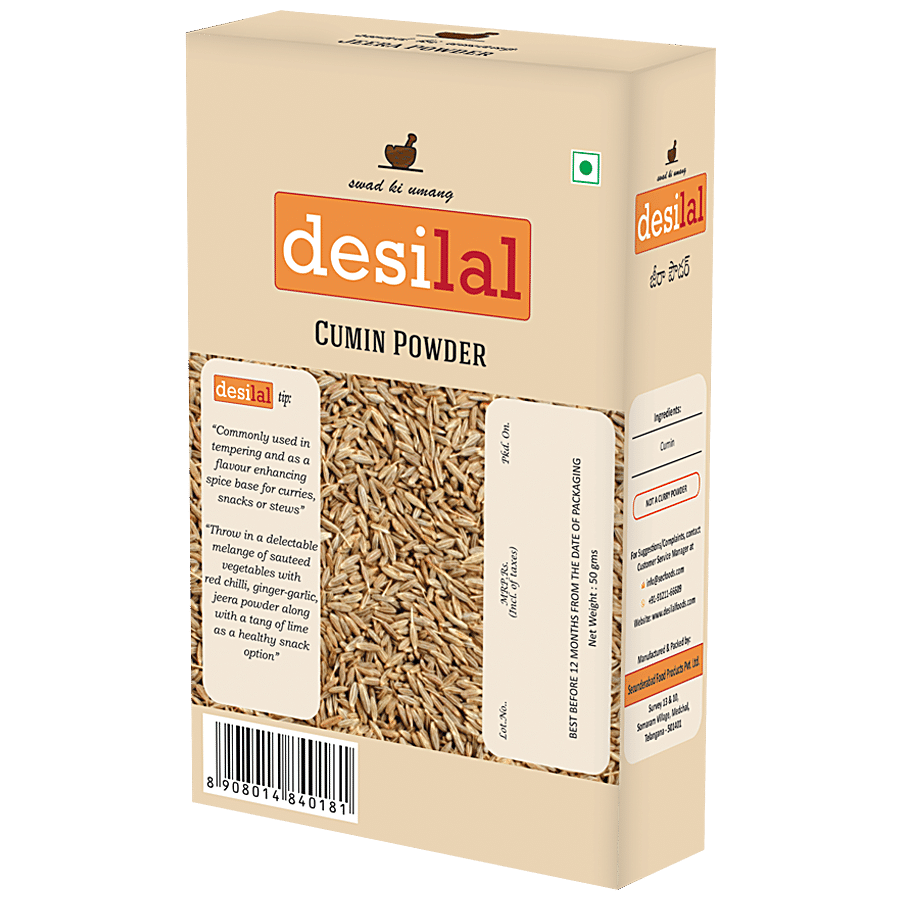 desilal Jeera Powder - Adds Flavour