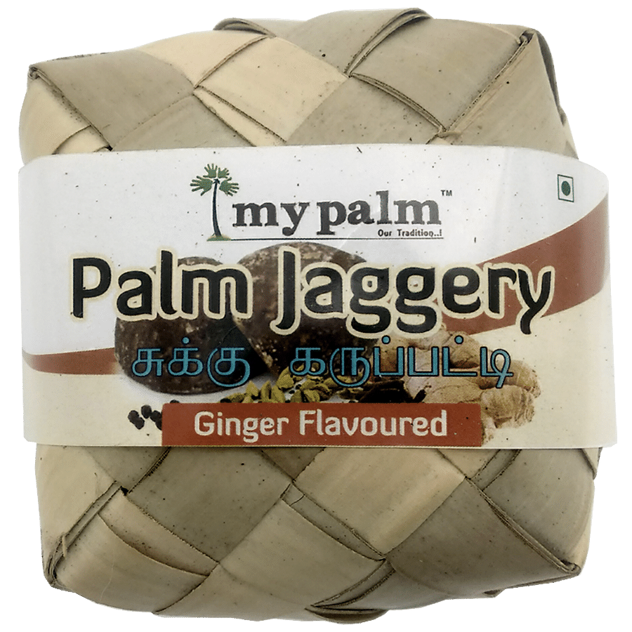 mypalm Palm Jaggery - Dry Ginger Flavour