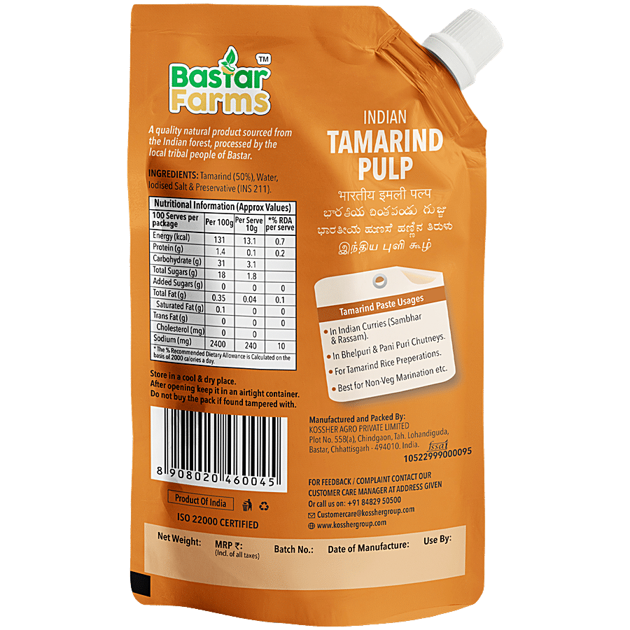 BASTAR FARMS Indian Tamarind Pulp