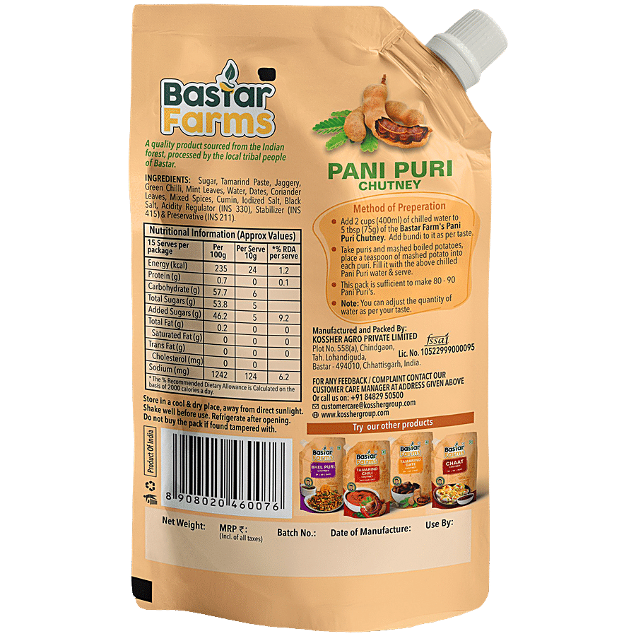 BASTAR FARMS Pani Puri Chutney