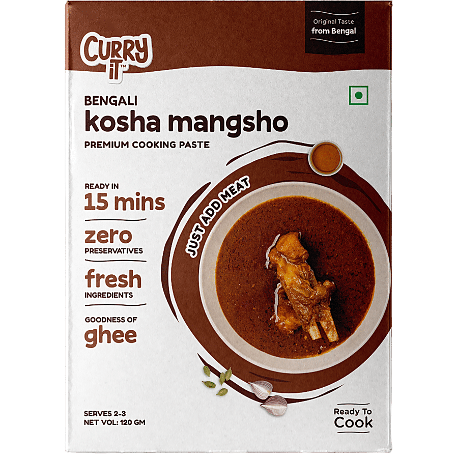 CURRYiT Calcutta Kosha Mangsho Cooking Paste