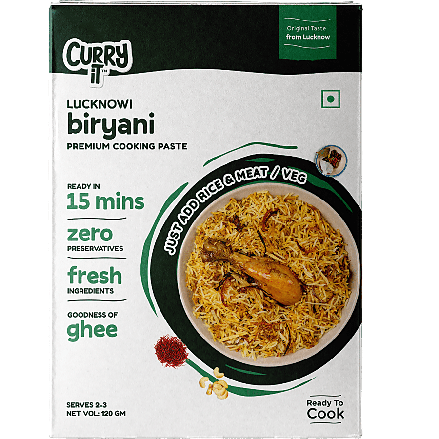 CURRYiT Lucknowi Biryani Cooking Paste