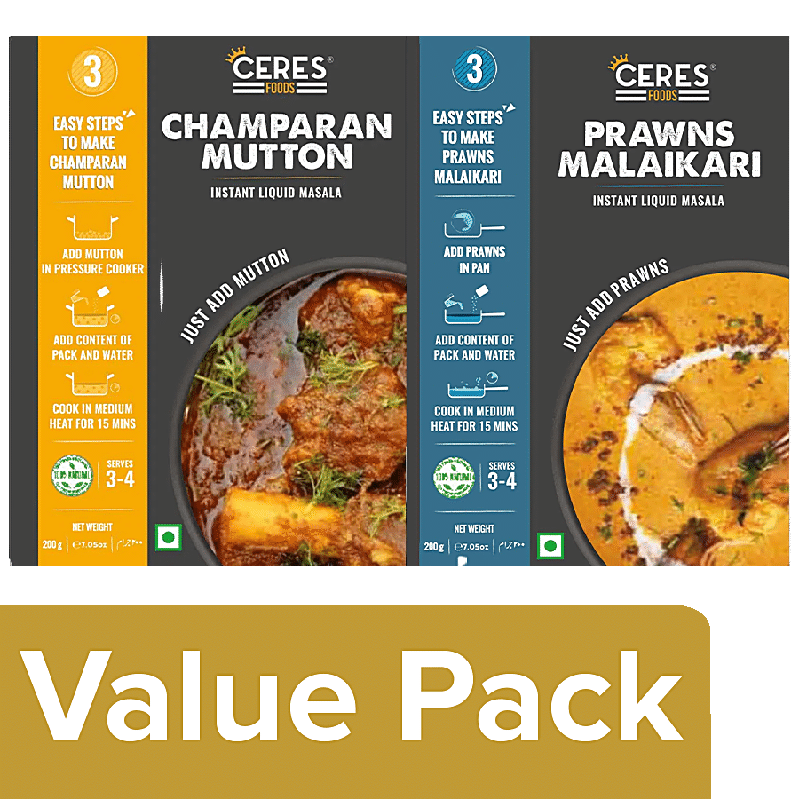 Ceres Foods Champaran Mutton + Prawns Malaikari