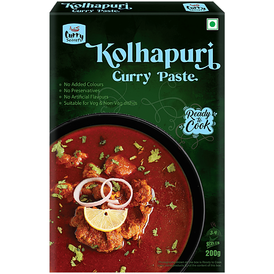 Curry Secret Kolhapuri Curry Paste