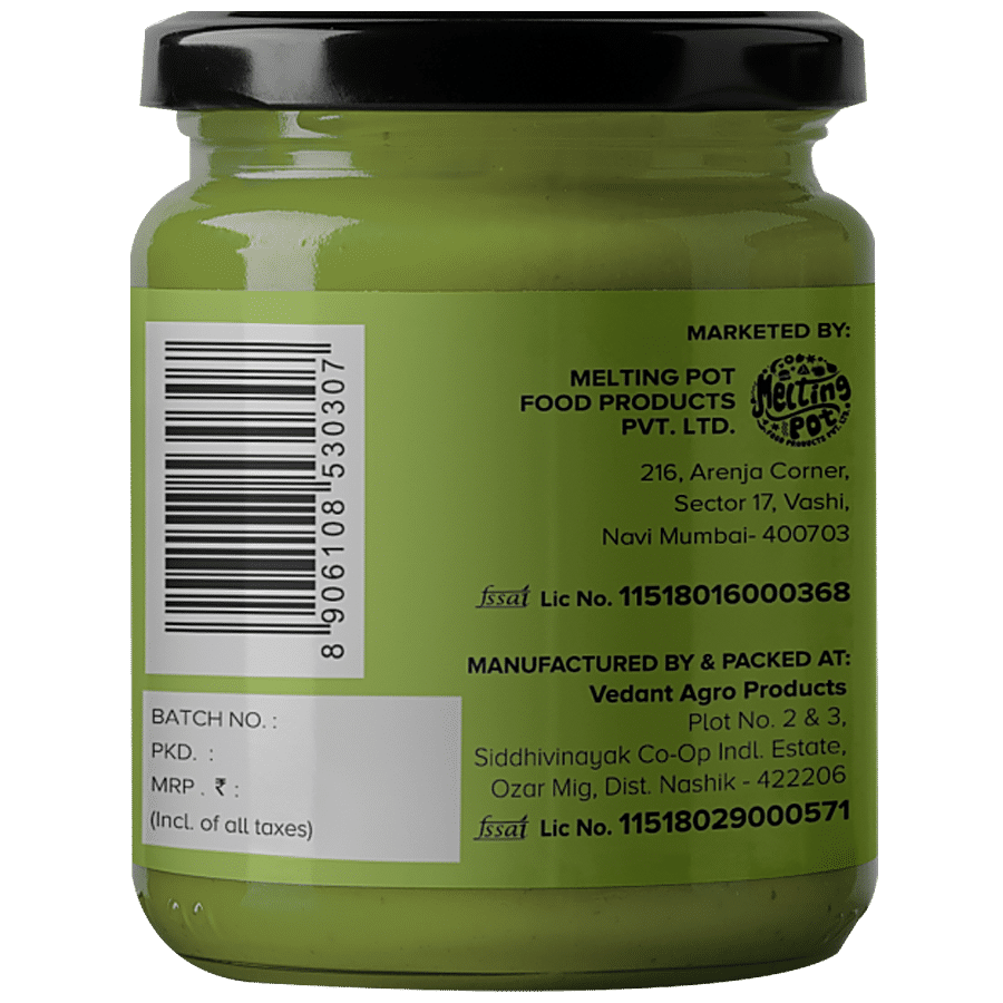 Indi  Green Chilli Paste - With Jeera