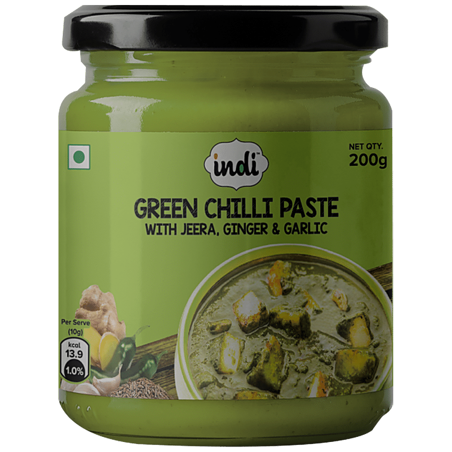 Indi  Green Chilli Paste - With Jeera